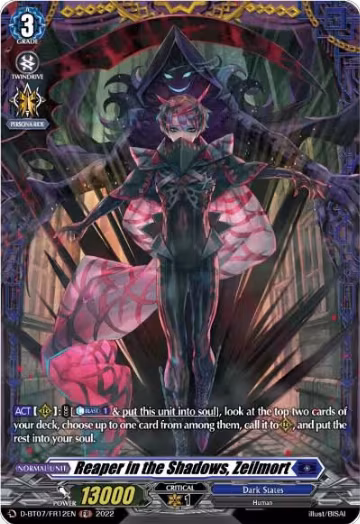 Reaper in the Shadows, Zeilmort (FR) (D-BT07/FR12EN), D-BT07: Raging Flames Against Emerald Storm — Vanguard card price