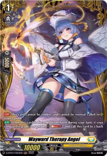 Wayward Therapy Angel (FR) (D-BT07/FR23EN), D-BT07: Raging Flames Against Emerald Storm — Vanguard card price