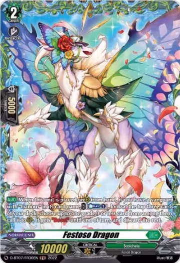 Festoso Dragon (FR) (D-BT07/FR30EN), D-BT07: Raging Flames Against Emerald Storm — Vanguard card price