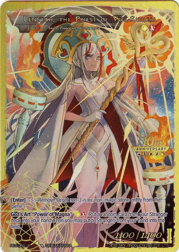 Lenneth, the Priestess of Vell-Savaria (RCS-081 JR), 10th Anniversary: Ruler Collection Set — Force of Will card price