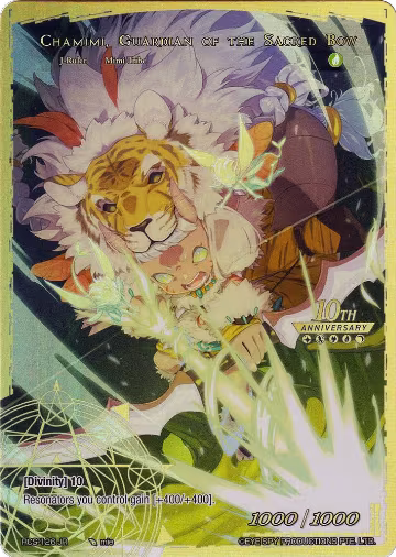 Chamimi // Chamimi, Guardian of the Sacred Bow (RCS-126 JR), 10th Anniversary: Ruler Collection Set — Force of Will card price