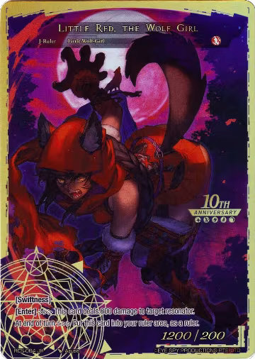 Little Red Riding Hood // Little Red, the Wolf Girl (RCS-004 JR) — card price