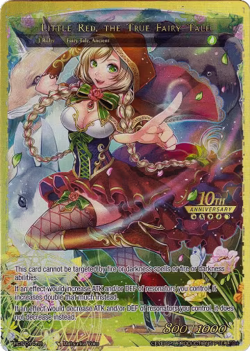 Crimson Girl in the Sky // Little Red, the True Fairy Tale (RCS-014 JR), 10th Anniversary: Ruler Collection Set — Force of Will card price