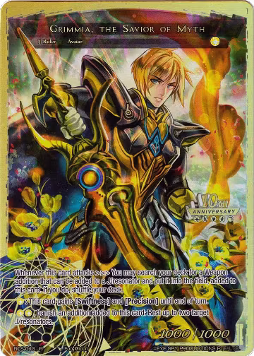 Pandora, the Weaver of Myth // Grimmia, the Savior of Myth (RCS-016 JR), 10th Anniversary: Ruler Collection Set — Force of Will card price