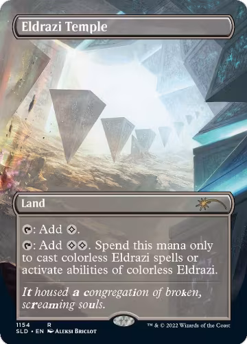 Eldrazi Temple (1154), Secret Lair Drop Series — Magic card price