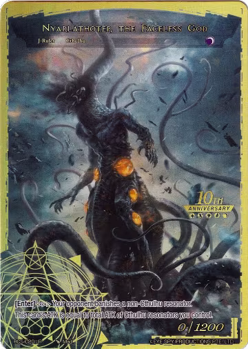 Fiend of Dark Pyre // Nyarlathotep, the Faceless God (RCS-020 JR), 10th Anniversary: Ruler Collection Set — Force of Will card price