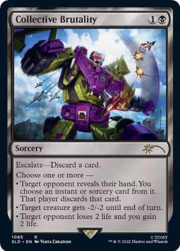 Collective Brutality (1085), Secret Lair Drop Series — Magic card price