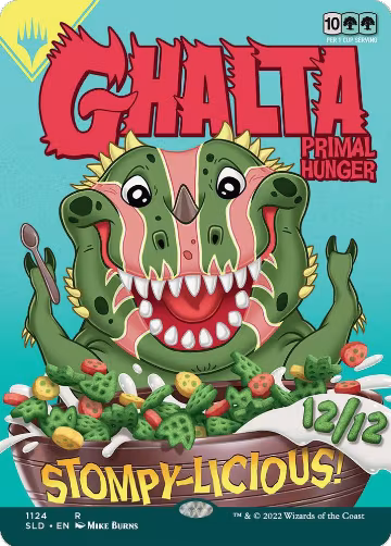 Ghalta, Primal Hunger (1124), Secret Lair Drop Series — Magic card price