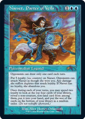 Narset, Parter of Veils (Retro Frame) (1041), Secret Lair Drop Series — Magic card price