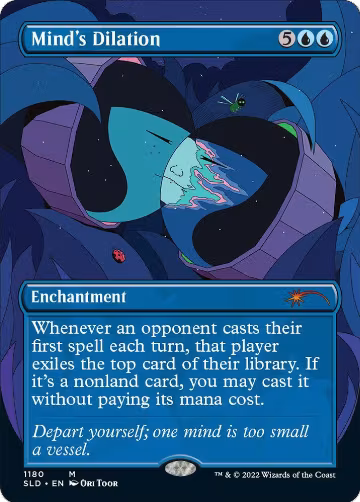 Mind's Dilation (1180), Secret Lair Drop Series — Magic card price
