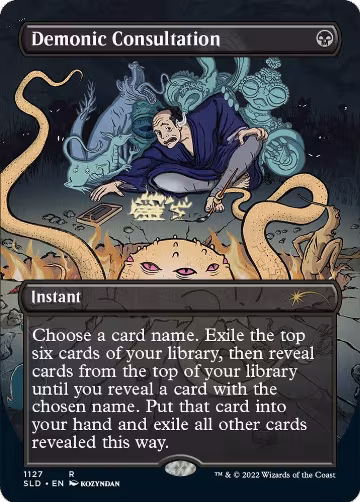 Demonic Consultation (1127), Secret Lair Drop Series — Magic card price
