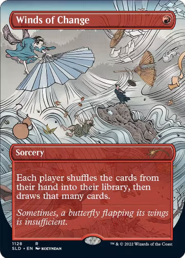 Winds of Change (1128), Secret Lair Drop Series — Magic card price