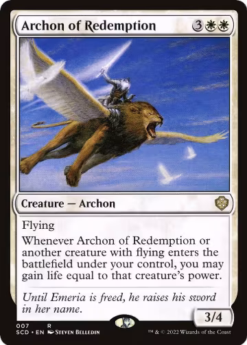 Archon of Redemption (7), Starter Commander Decks — Magic card price