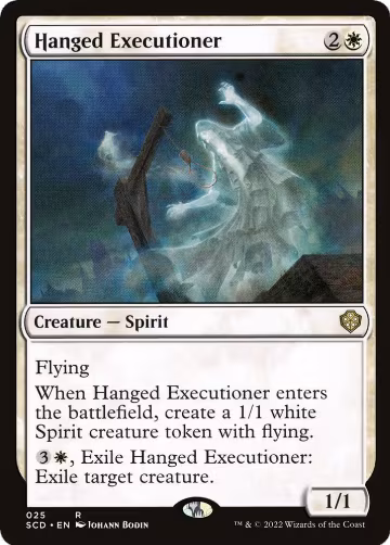 Hanged Executioner (25), Starter Commander Decks — Magic card price