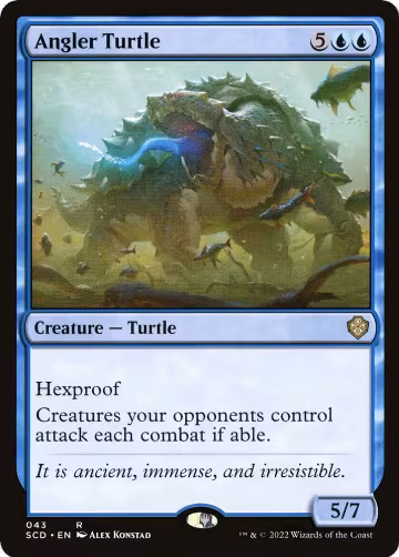 Angler Turtle (43), Starter Commander Decks — Magic card price