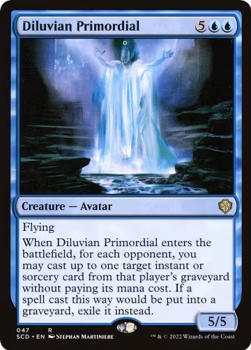 Diluvian Primordial (47), Starter Commander Decks — Magic card price