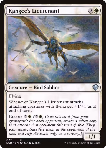 Kangee's Lieutenant (27), Starter Commander Decks — Magic card price