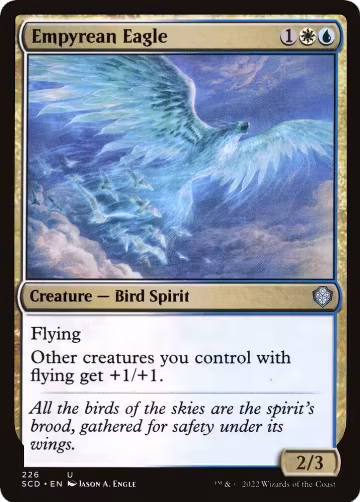 Empyrean Eagle (226), Starter Commander Decks — Magic card price