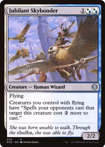 Jubilant Skybonder (232), Starter Commander Decks — Magic card price
