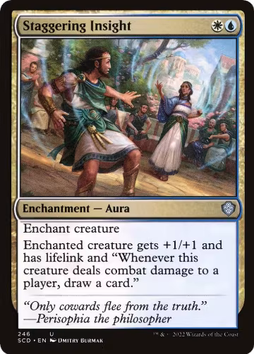 Staggering Insight (246), Starter Commander Decks — Magic card price