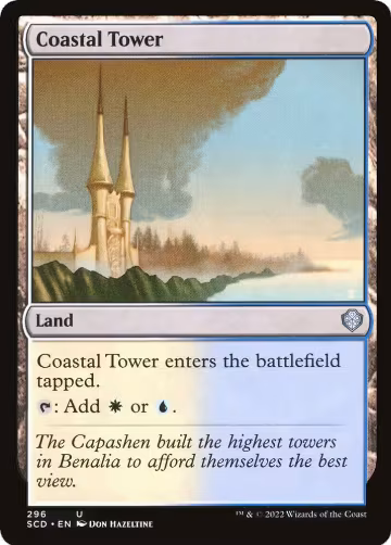 Coastal Tower (296), Starter Commander Decks — Magic card price