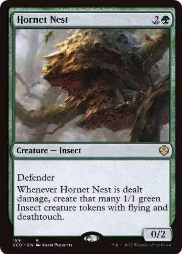 Hornet Nest (189), Starter Commander Decks — Magic card price