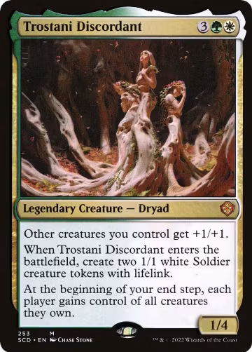 Trostani Discordant (253), Starter Commander Decks — Magic card price