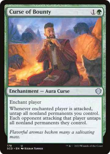 Curse of Bounty (178), Starter Commander Decks — Magic card price