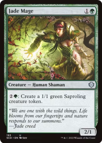 Jade Mage (193), Starter Commander Decks — Magic card price
