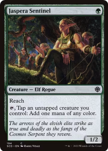 Jaspera Sentinel (194), Starter Commander Decks — Magic card price