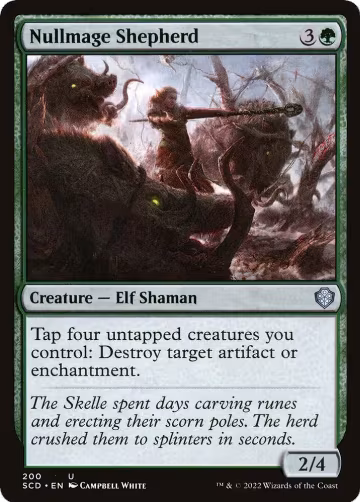 Nullmage Shepherd (200), Starter Commander Decks — Magic card price
