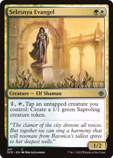 Selesnya Evangel (241), Starter Commander Decks — Magic card price