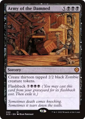 Army of the Damned (68), Starter Commander Decks — Magic card price