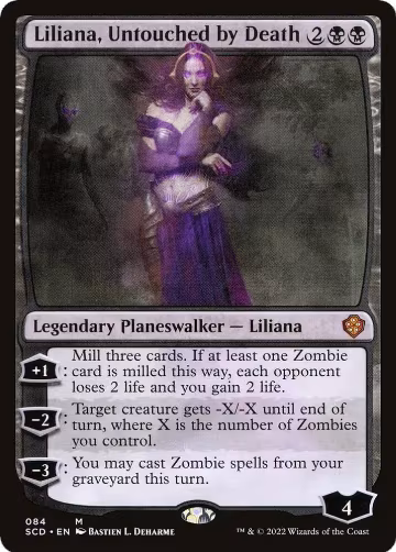 Liliana, Untouched by Death (84), Starter Commander Decks — Magic card price