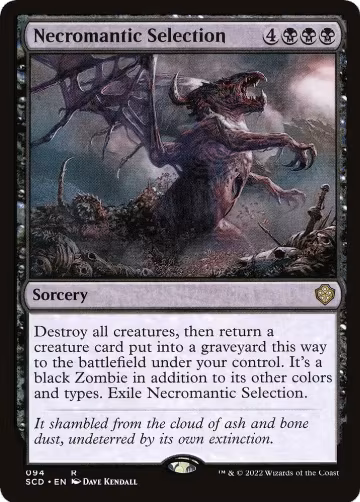 Necromantic Selection (94), Starter Commander Decks — Magic card price