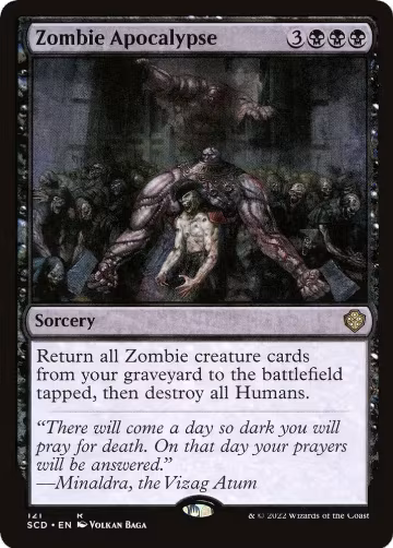 Zombie Apocalypse (121), Starter Commander Decks — Magic card price
