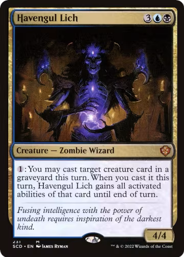 Havengul Lich (231), Starter Commander Decks — Magic card price