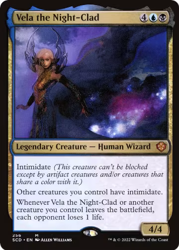 Vela the Night-Clad (256), Starter Commander Decks — Magic card price