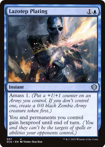 Lazotep Plating (57), Starter Commander Decks — Magic card price