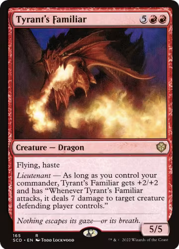 Tyrant's Familiar (165), Starter Commander Decks — Magic card price