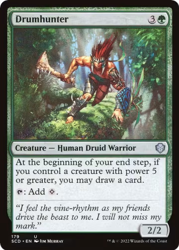 Drumhunter (179), Starter Commander Decks — Magic card price
