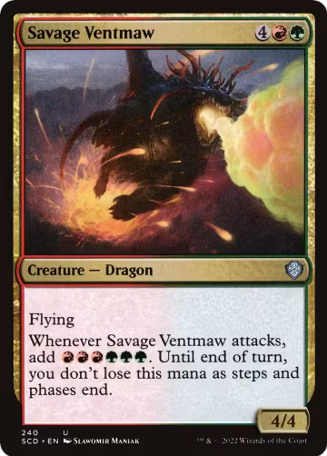 Savage Ventmaw (240), Starter Commander Decks — Magic card price