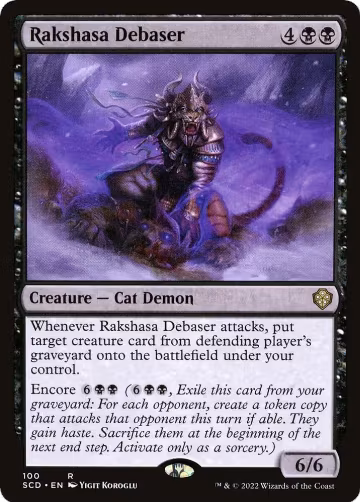 Rakshasa Debaser (100), Starter Commander Decks — Magic card price