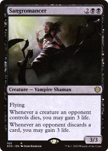 Sangromancer (103), Starter Commander Decks — Magic card price