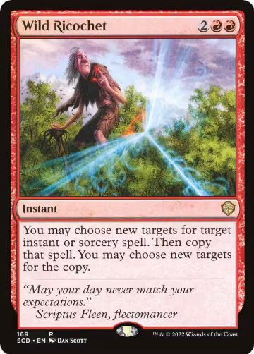 Wild Ricochet (169), Starter Commander Decks — Magic card price