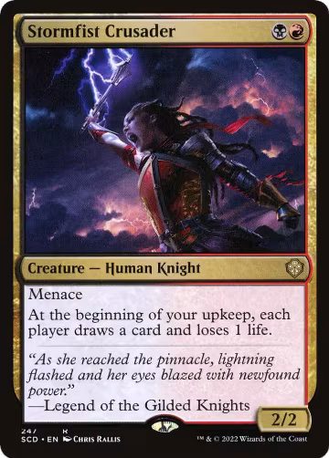 Stormfist Crusader (247), Starter Commander Decks — Magic card price