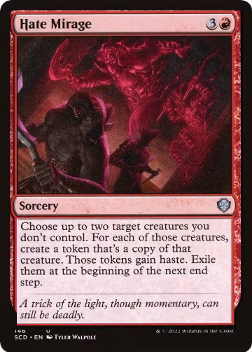 Hate Mirage (146), Starter Commander Decks — Magic card price