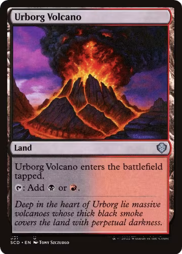 Urborg Volcano (331), Starter Commander Decks — Magic card price