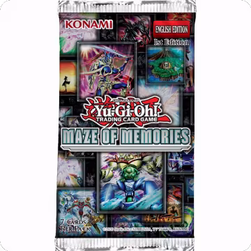 Maze of Memories Booster Pack [1st Edition], Maze of Memories — Yu-Gi-Oh! sealed product price