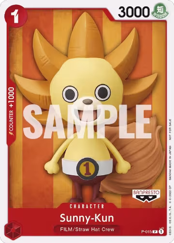 Sunny-Kun (One Piece Film Red) (P-015), One Piece Promotion Cards — One Piece card price